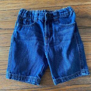 Wrangler Kids Dark Blue Denim Shorts